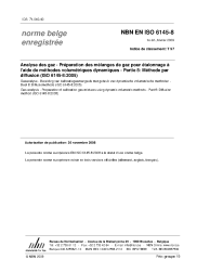 NBN EN ISO 6145-8:2009