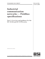 PD CLC/TR 61158-1:2008