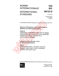 IEC 60723-5:1993