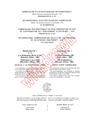 IEC 60238:1967/AMD1:1972