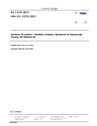 NBN EN 1529:2021