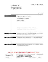 UNE-EN ISO 15715:2007