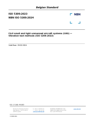 NBN ISO 5309:2024