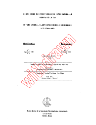 IEC 60092-201:1980/AMD1:1985