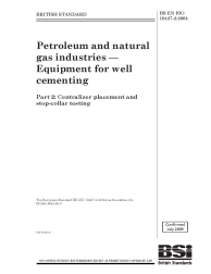 BS EN ISO 10427-2:2004