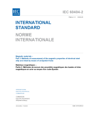 IEC 60404-2:1996+AMD1:2008 Consolidated