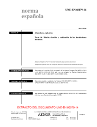 UNE-EN 60079-14:2016