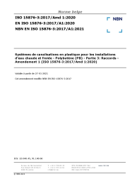 NBN EN ISO 15876-3:2017/A1:2021