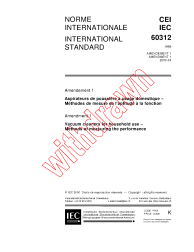 IEC 60312:1998/AMD1:2000