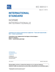 IEC 60512-1:2018