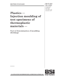 BS EN ISO 294-4:2003