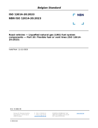 NBN ISO 12614-20:2023