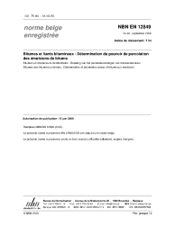 NBN EN 12849:2009
