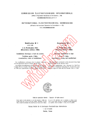 IEC 60092-3:1965/AMD1:1969