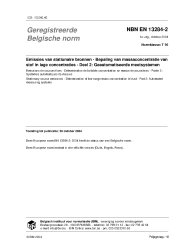 NBN CEN/TR 15678:2009