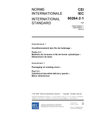 IEC 60264-2-1:1989/AMD1:2003
