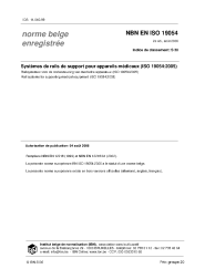 NBN EN ISO 19054:2006