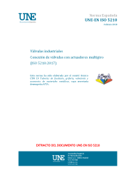 UNE-EN ISO 5210:2018