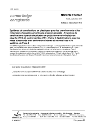 NBN EN 13476-2:2007