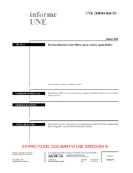 UNE 208003-004:2003 IN
