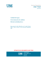 UNE 77049:2019