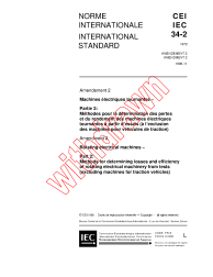 IEC 60034-2:1972/AMD2:1996