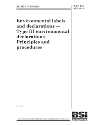 BS EN ISO 14025:2010