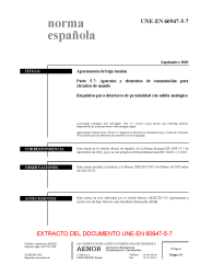 UNE-EN 60947-5-7:2005