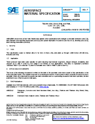 SAE AMS 4899F:2025-03-05