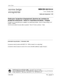 NBN EN 45510-6-4:1999