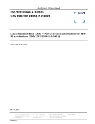 NBN ISO/IEC 23360-2-2:2022