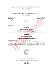 IEC 60598-2-4:1979/AMD1:1983