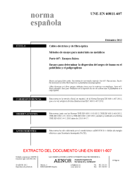 UNE-EN 60811-607:2012