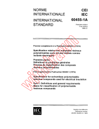 IEC 60455-1A:1980