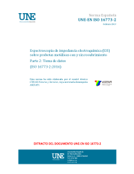 UNE-EN ISO 16773-2:2017