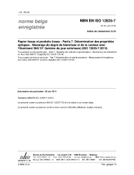 NBN EN ISO 12625-7:2014