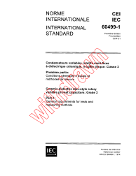 IEC 60499-1:1974