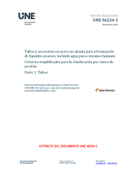 UNE 36224-1:2023