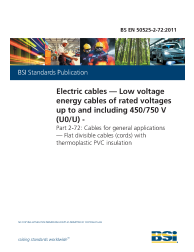 BS EN 50525-2-72:2011