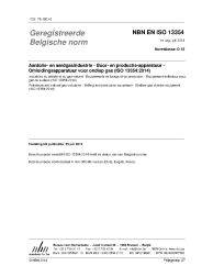 NBN EN ISO 13354:2014