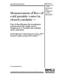 BS 5728-2:Supplement No. 1:1984
