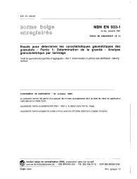 NBN EN 933-1:1997