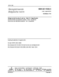 NBN EN 15436-3:2015