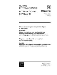 IEC 60884-2-6:1997