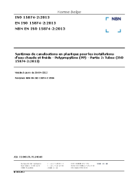 NBN EN ISO 15874-2:2013