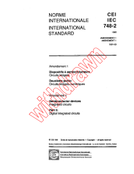 IEC 60748-2:1985/AMD1:1991