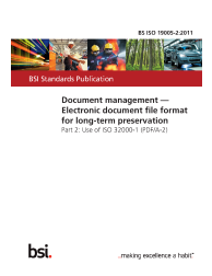 BS ISO 19005-2:2011