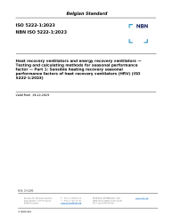 NBN ISO 5222-1:2023