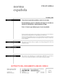 UNE-EN 12502-4:2005 (R2020)