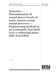 BS EN ISO 3744:2009